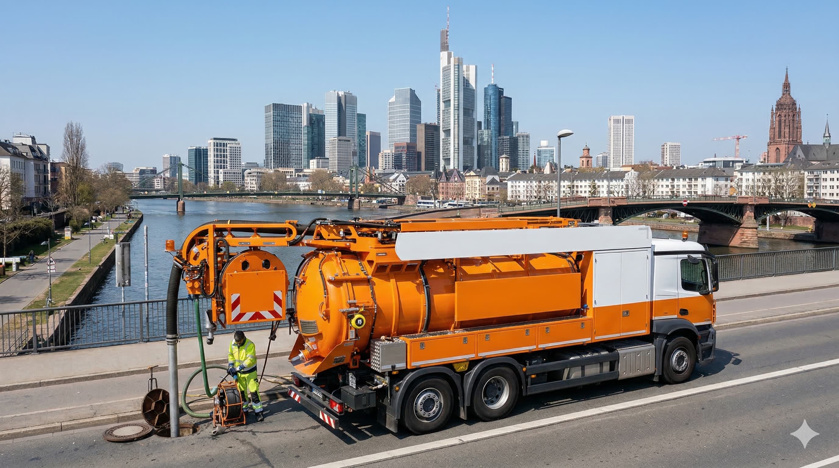 Professionelle Kanalreinigung Frankfurt am Main