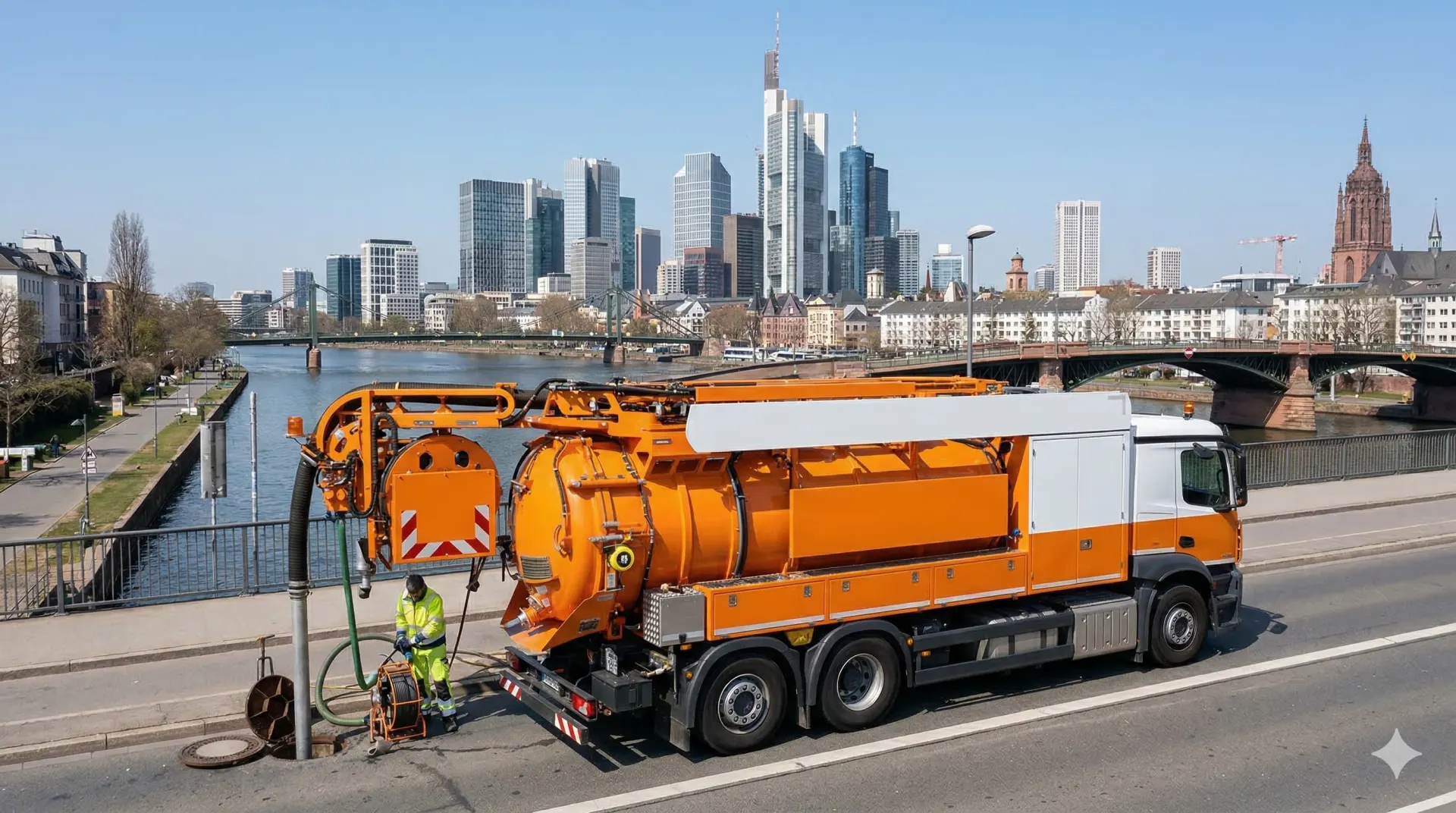 Rohrreinigung Neu-Isenburg – Kanal Fuchs Monteur